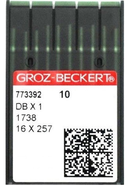 Düz Ince Dip Dikiş Iğnesi/ Dbx1 9/65 100ADET