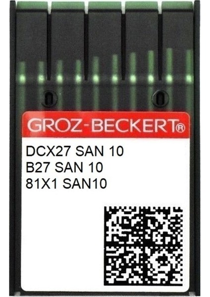 Overlok Dikiş Iğnesi/ DCX27 SAN10 11/75 100ADET