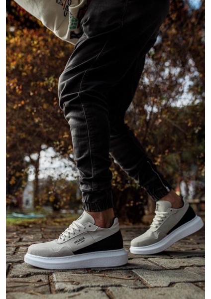 J040 Bağcıklı Ortopedik Taban Erkek Günlük Süet Sneaker Spor Ayakkabı Bt Taş Gri modelleri
