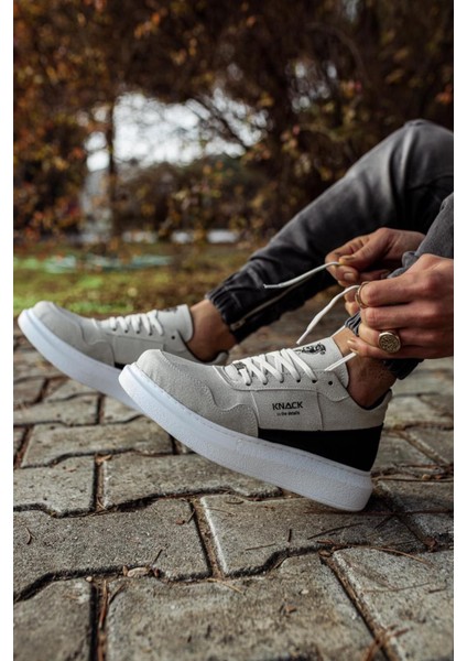 J040 Bağcıklı Ortopedik Taban Erkek Günlük Süet Sneaker Spor Ayakkabı Bt Taş Gri indirimleri