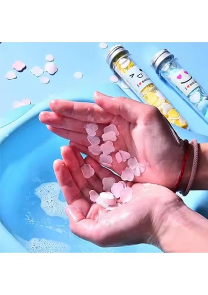 Yeni Seri 4'lü Paket 400 Yaprak Parfümlü Eriyen Tüp Mini Kağıt Sabun Öğrenci Çocuk Okul Dezenfektan fiyatları