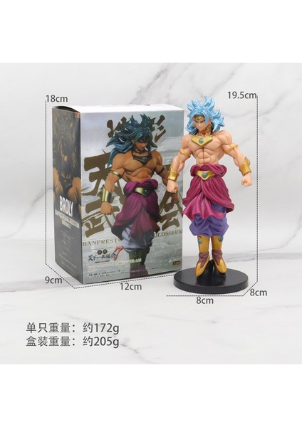 Animasyon Büyük Dragon Ball Sun Wukong Şekilli Kalıp Süsleme Gogeta Vegetto Saiyan (Yurt Dışından)