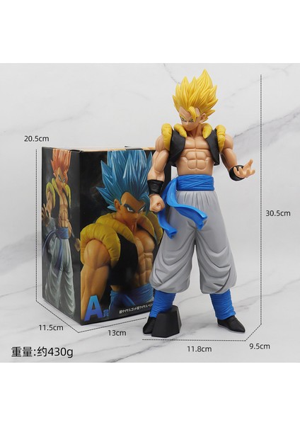 Animasyon Büyük Dragon Ball Sun Wukong Şekilli Kalıp Süsleme Gogeta Vegetto Saiyan (Yurt Dışından)