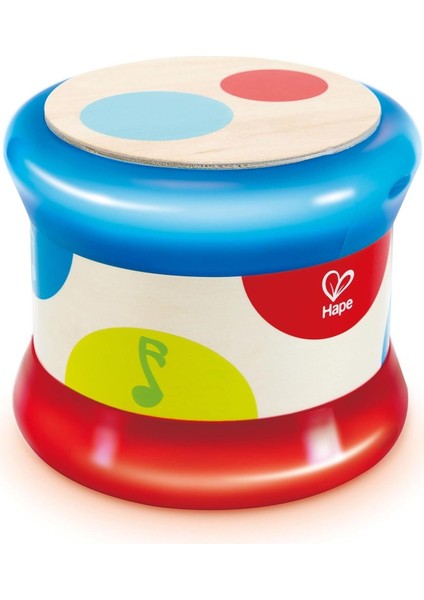 Baby Drum Işıklı Müzikli Oyuncak Davul 6 Ay ve Üzeri Bebekler Için