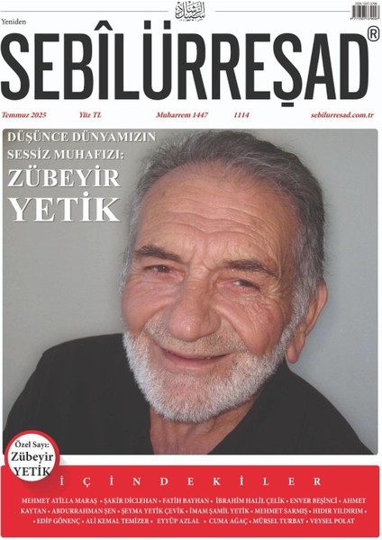 Sebilürreşad Dergi 1114.SAYI Temmuz 2025
