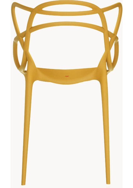 Kartell Masters Sandalye Seti (2 Adet): Güneş Sarısı, Istiflenebilir fırsatları