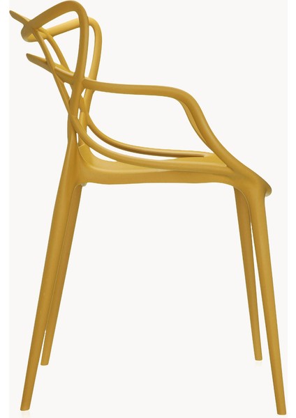 Kartell Masters Sandalye Seti (2 Adet): Güneş Sarısı, Istiflenebilir indirimleri