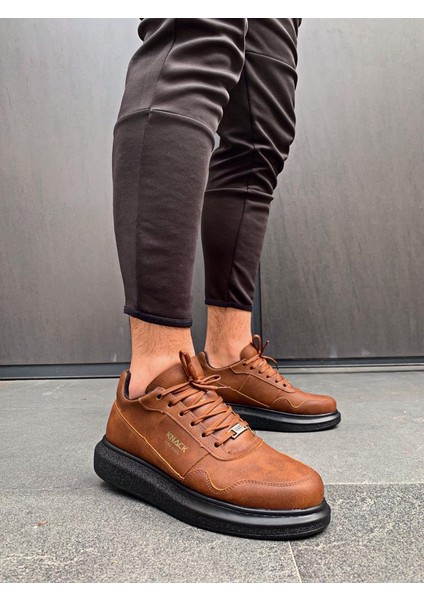 J040 Bağcıklı Ortopedik Taban Erkek Günlük Sneaker Spor Ayakkabı St Taba fiyatları