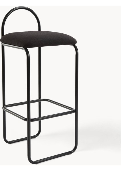 Angui Bar Taburesi – Siyah Döşeme, Minimalist Tasarım fiyatları