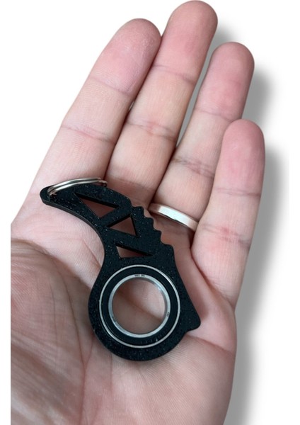 Keyrambit Rulmanlı Siyah Dönen Anahtarlık – 1 Adet fırsatları