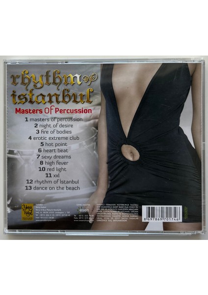 Rhythm Of Istanbul Masters Of Percussion CD (Orijinal Dönem Baskı Cd) fiyatları