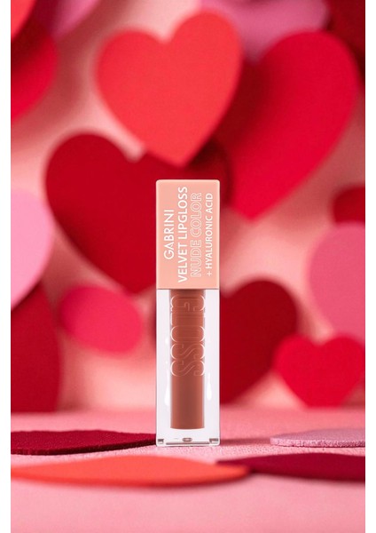 Velvet Lipgloss Nude Color