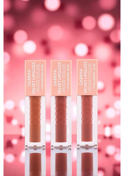 Velvet Lipgloss Nude Color