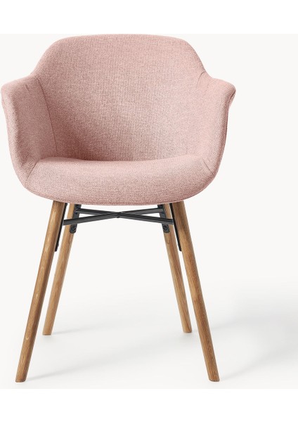 Fiji Kollu Sandalye – Scandi Stil, 40.000 Martindale, Metal Ayaklı, Dar Oturumlu fırsatları
