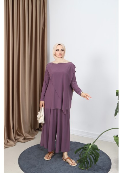 Çapraz Pantolonlu Sandy Takım