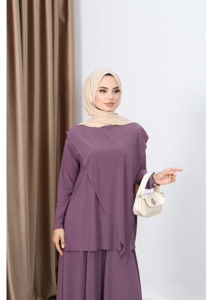 Çapraz Pantolonlu Sandy Takım modelleri