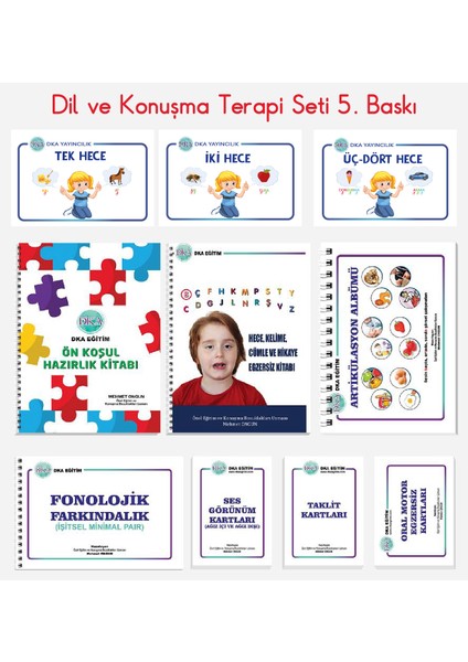 Dil ve Konuşma Terapi Seti (4. Baskı) fiyatları