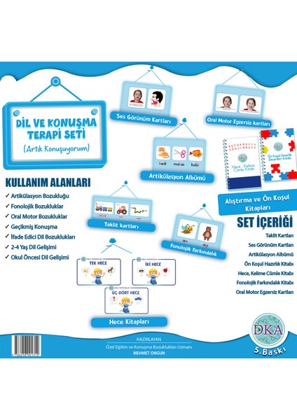 Dil ve Konuşma Terapi Seti (4. Baskı) modelleri