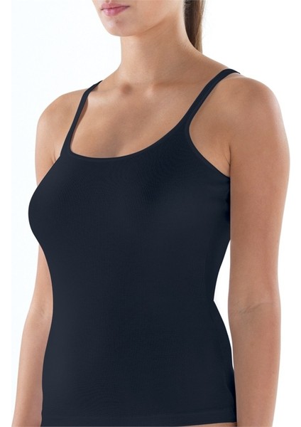 Kadın Atlet Fine Rib 1615 - Siyah fırsatları