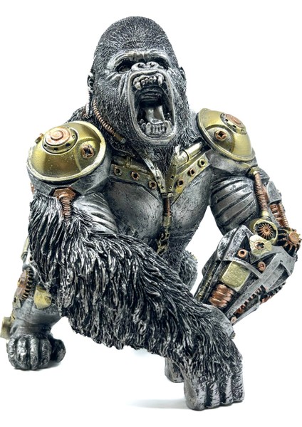Steampunk Goril King Kong Biblo 25 cm modelleri