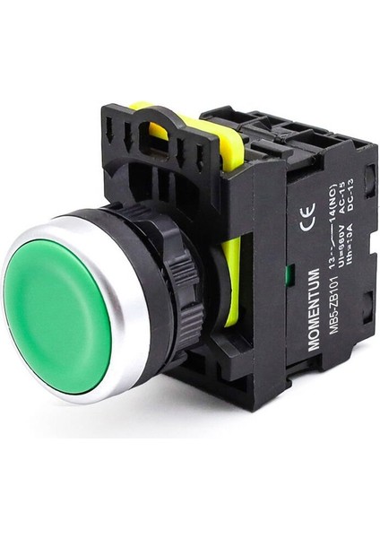 D22 Buton Yaylı Yeşil NO MB5-EA310