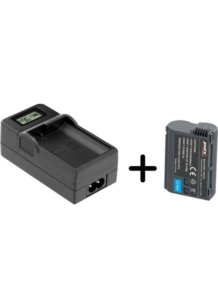 ,Nikon ile uyumlu En-El15 Fotoğraf Makinesi Bataryası Ve Şarj Cihazı.
