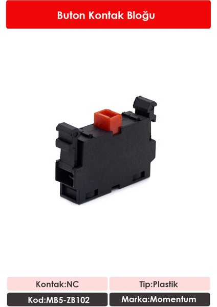 Kontak Bloğu NC MB5-ZB102 fiyatları