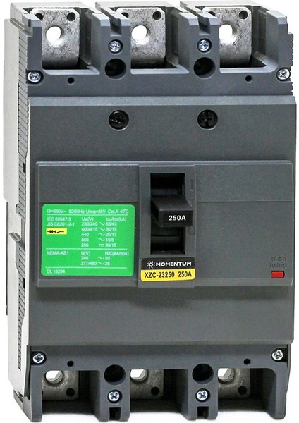 Termik Manyetik Kompakt Şalter 20kA 3x630A XZC-63630