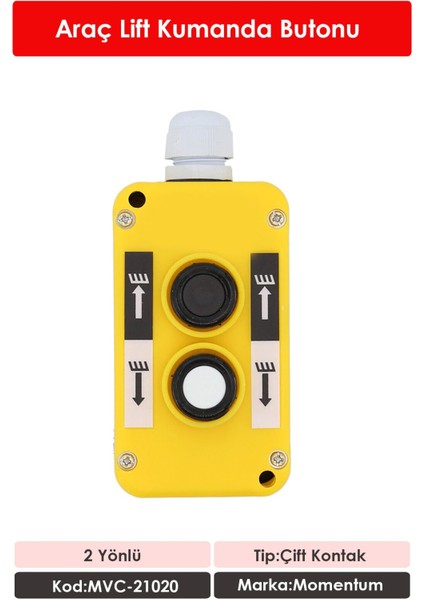 Araç Lift Kumanda Butonu 2 Yön MVC-21020 fiyatları