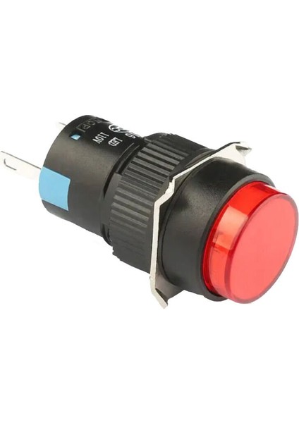D16 Işıklı Buton 24VKalıcı 2CO YuvarlakKırmızı MBT-37142