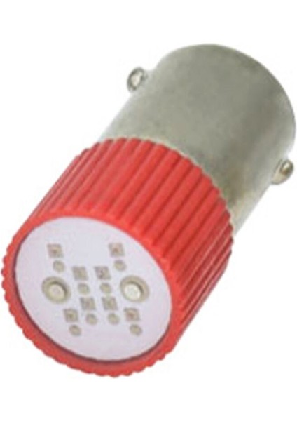 Ba9s Led Ampul 24VDC Kırmızı MBL-13334