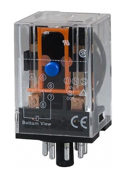 Röle 2 Kontak 8 Pin 10A Bobin:230VAC MRL-62005