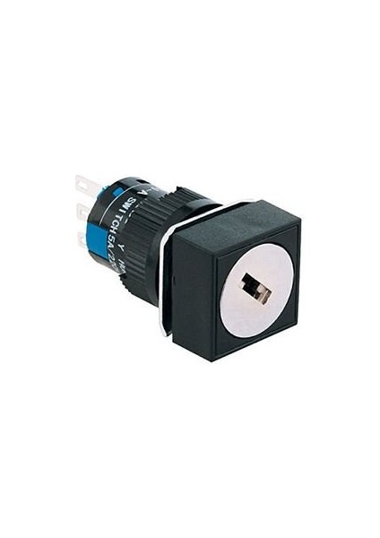 D16 Buton Anahtarlı 2CO 0-1 Kare MBT-60222