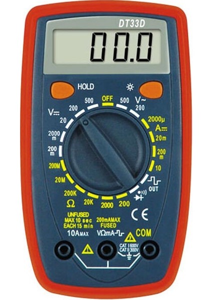 Dijital Multimetre DT33D/ MY-24