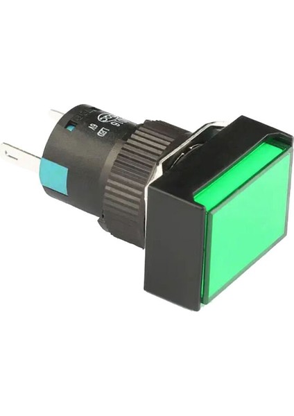 D16 Sinyal Led 24V Dikdörtgen Yeşil MBT-17330