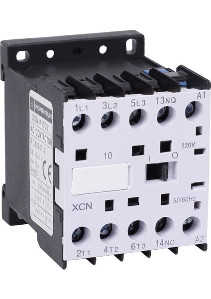 Kontaktör 230VAC 9A 4kW 1NO XCN-15091