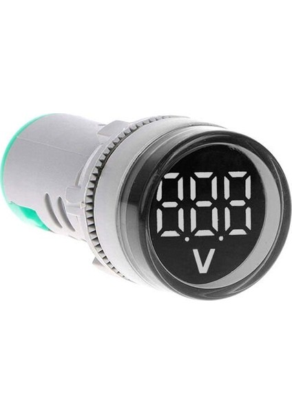 22m Voltmetre Sinyal Lambası 12-500VAC Beyaz MB3-EV516