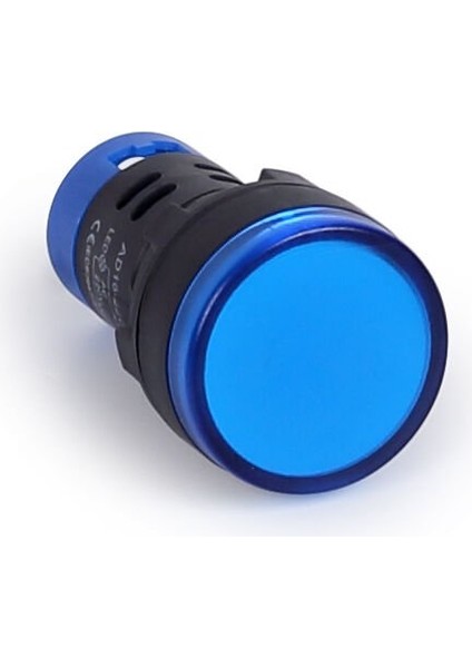 22mm Led Sinyal Lambası 230VAC Mavi MB3-EV966