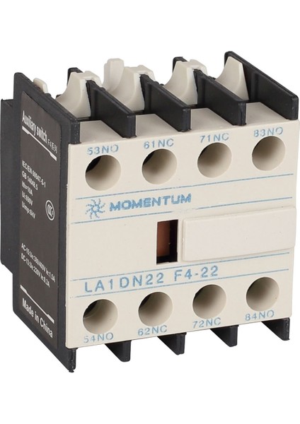 Kontaktör Yardımcı Kontak Üst 2NO+2NC XCN-39422