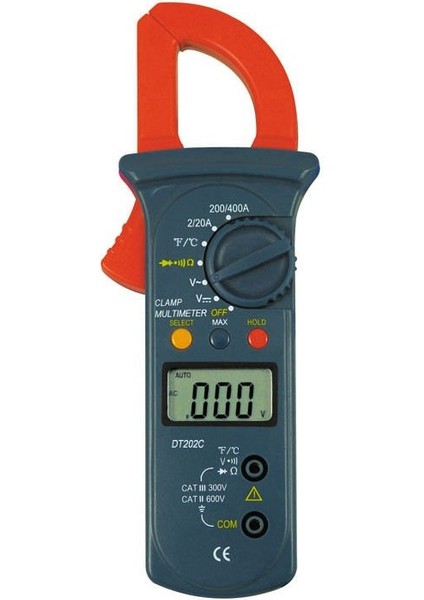 Dijital Pensampermetre DT-202C