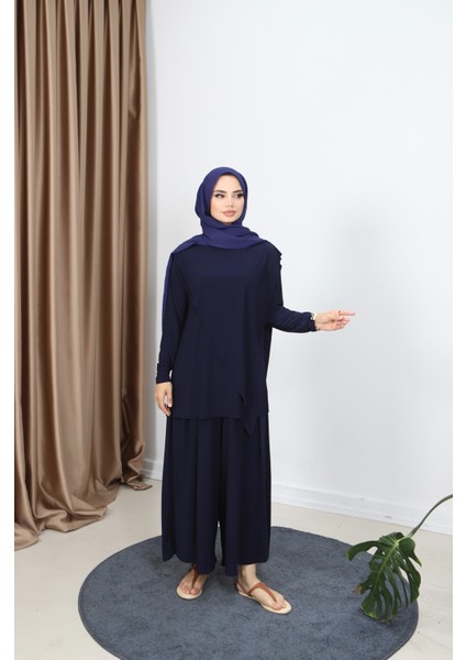 Çapraz Pantolonlu Sandy Takım