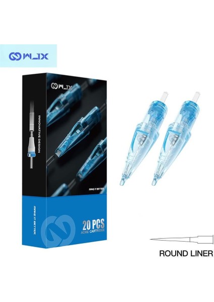 Cartridges - 1005 Rl Round Liner Long Taper - Kartuş Dövme Iğnesi