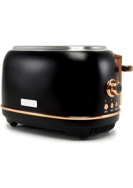 Heritage 2 Dilim Siyah ve Bakır Tost Makinesi