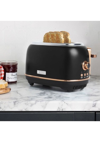 Heritage 2 Dilim Siyah ve Bakır Tost Makinesi indirimleri
