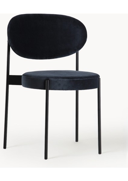 Verner Panton Series 430 Kadife Sandalye - Konforlu Tasarım