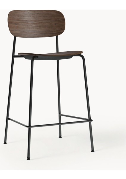 Co Metal ve Ahşap Bar Taburesi: Siyah, Norm Architects Tasarımı fiyatları