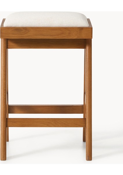 Sissi Döşemeli Bar Taburesi - Greige, Modern Tasarım fırsatları