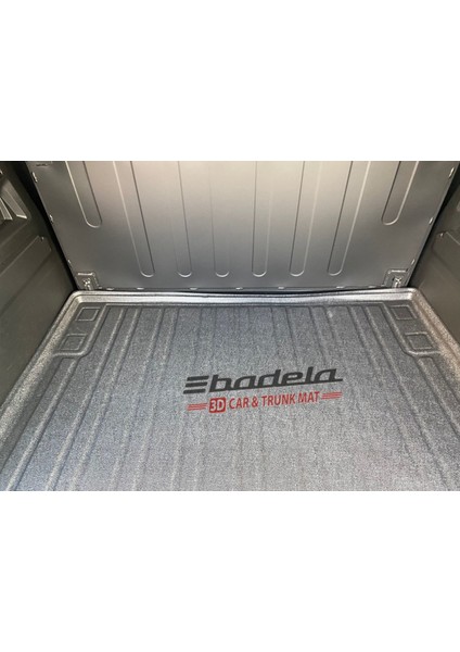 Opel Combo 2019- Sonrası Koltuklu Van 3D Kauçuk Bagaj Havuzu