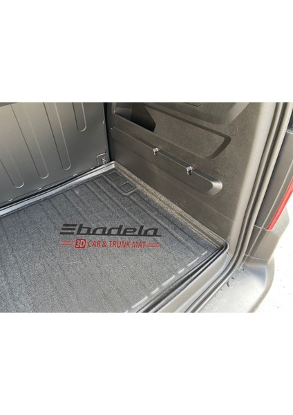 Opel Combo 2019- Sonrası Koltuklu Van 3D Kauçuk Bagaj Havuzu