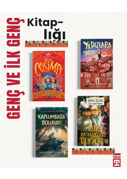 Eşya Hastalıkları Doktoru,yıldızlara Yakın,kaplumbağa Dolunayı,t-Cosima Gerçeğin Peşinde(4kitap)